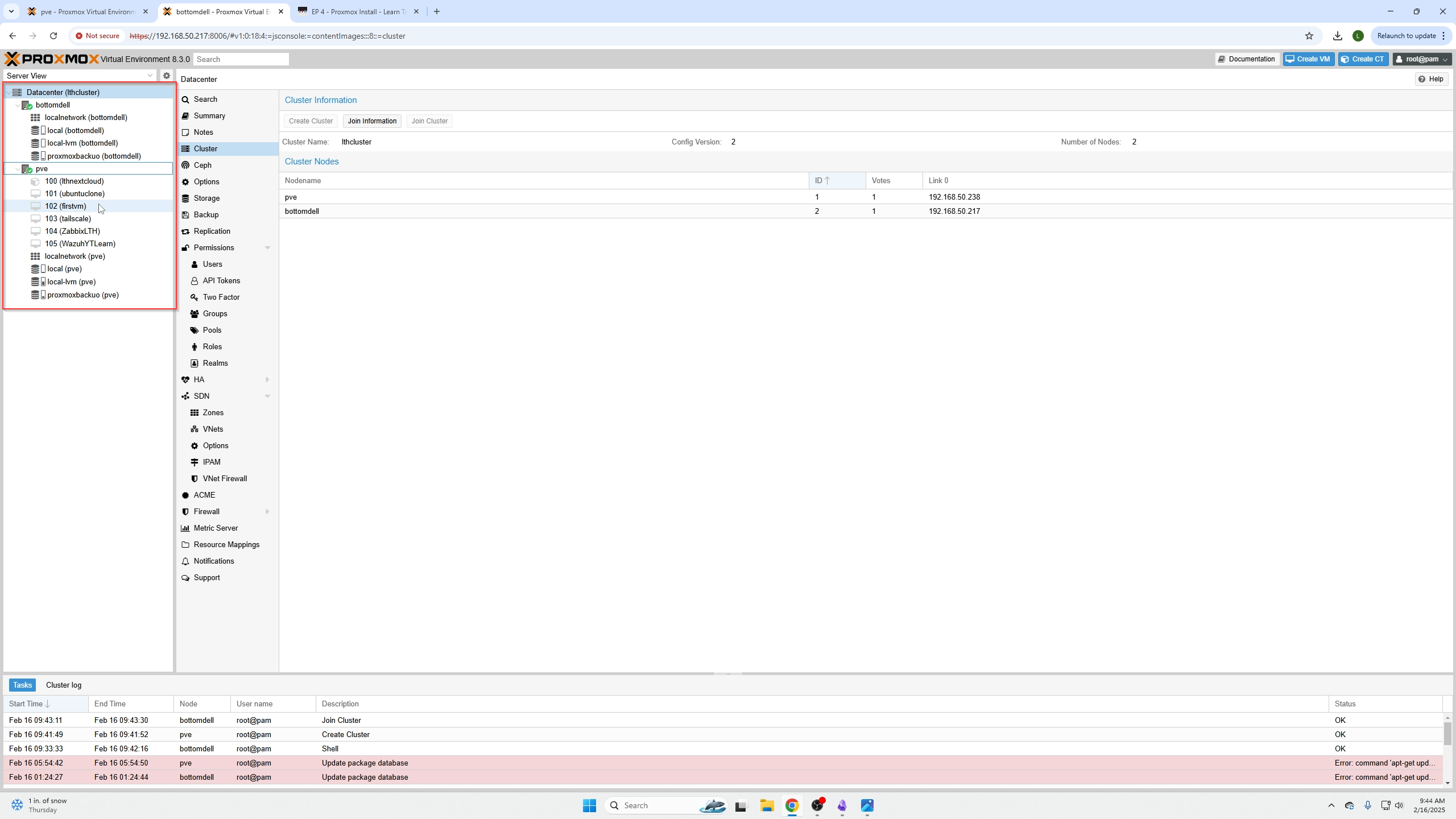 How to Setup a Proxmox Cluster | Learn To HomeLab